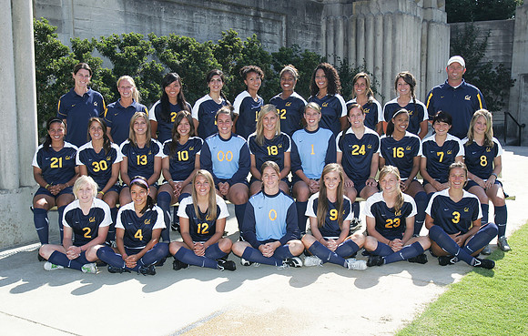 Cal Women's Soccer Head Shots