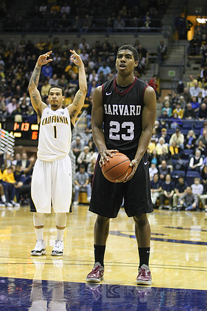 Mens Basketball: Harvard Crimson at California Golden Bears