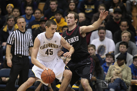 Mens Basketball: Harvard Crimson at California Golden Bears