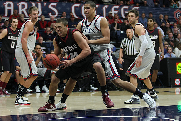 Mens Basketball: Harvard at Saint Mary's