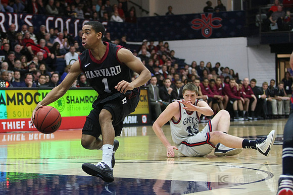 Mens Basketball: Harvard at Saint Mary's