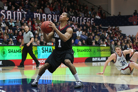 Mens Basketball: Harvard at Saint Mary's
