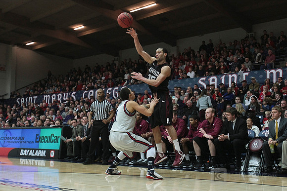Mens Basketball: Harvard at Saint Mary's