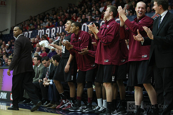 Mens Basketball: Harvard at Saint Mary's