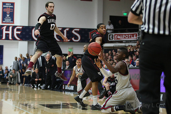 Mens Basketball: Harvard at Saint Mary's