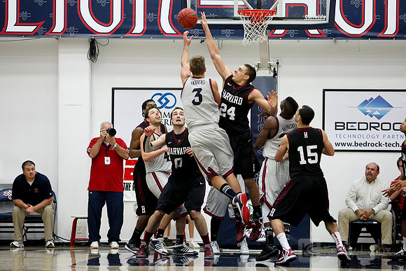 Mens Basketball: Harvard at Saint Mary's