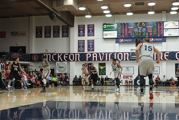 Mens Basketball: Harvard at Saint Mary's
