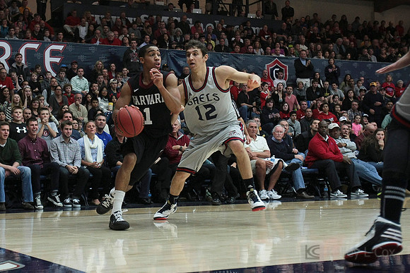Mens Basketball: Harvard at Saint Mary's