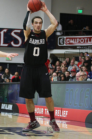 Mens Basketball: Harvard at Saint Mary's