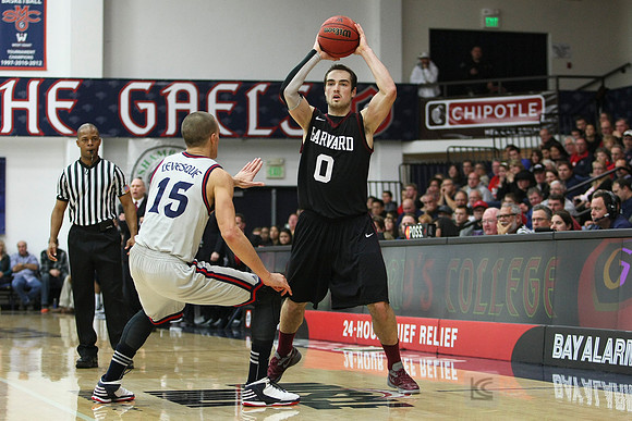 Mens Basketball: Harvard at Saint Mary's