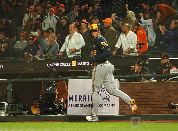 MLB: Milwaukee Brewers at San Francisco Giants