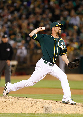 MLB: Los Angeles Angels at Oakland Athletics
