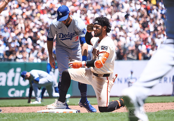MLB: Los Angeles Dodgers at San Francisco Giants