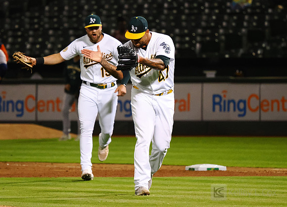 MLB: Houston Astros at Oakland Athletics