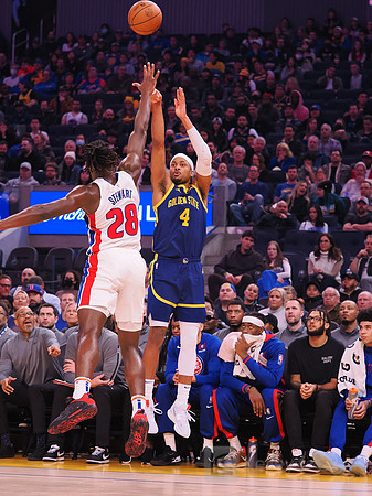 NBA: Detroit Pistons at Golden State Warriors