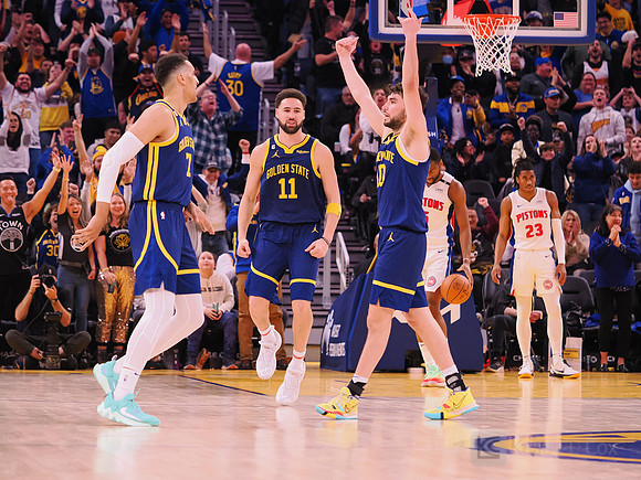 NBA: Detroit Pistons at Golden State Warriors
