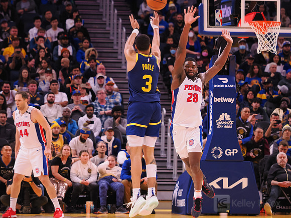 NBA: Detroit Pistons at Golden State Warriors