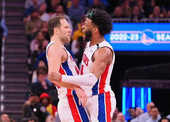 NBA: Detroit Pistons at Golden State Warriors