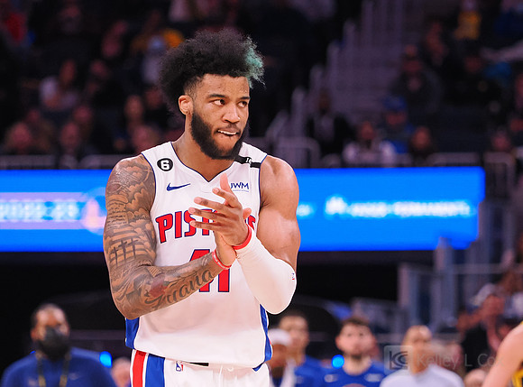 NBA: Detroit Pistons at Golden State Warriors