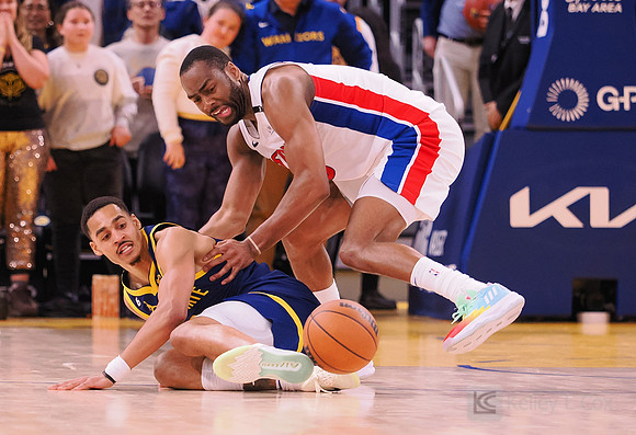 NBA: Detroit Pistons at Golden State Warriors