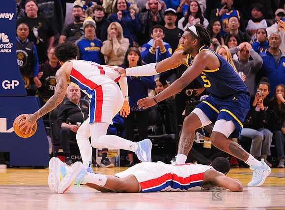 NBA: Detroit Pistons at Golden State Warriors