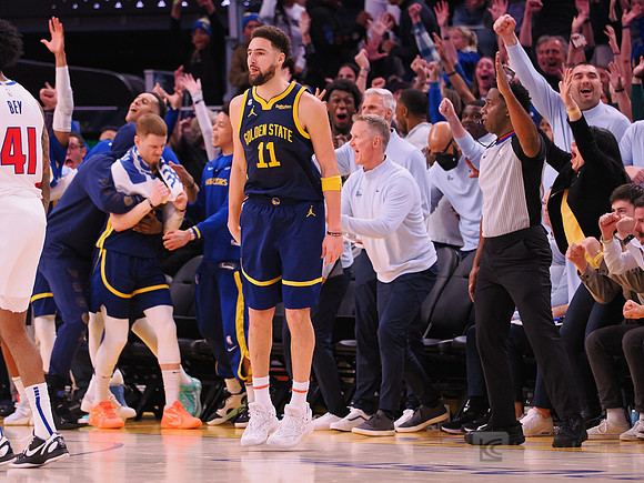 NBA: Detroit Pistons at Golden State Warriors