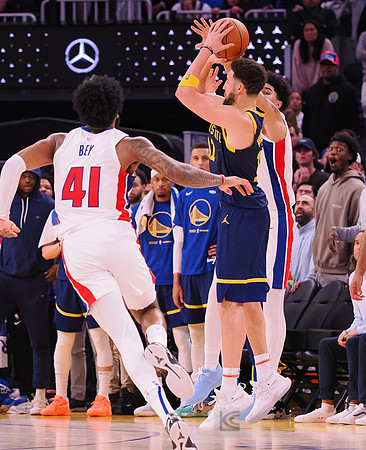 NBA: Detroit Pistons at Golden State Warriors