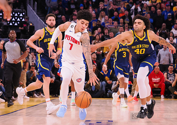 NBA: Detroit Pistons at Golden State Warriors