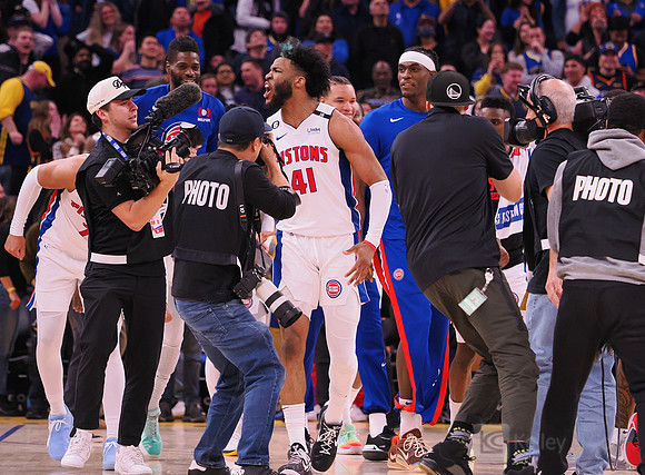 NBA: Detroit Pistons at Golden State Warriors