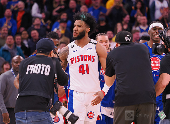 NBA: Detroit Pistons at Golden State Warriors
