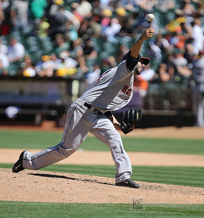 MLB: Houston Astros at Oakland Athletics