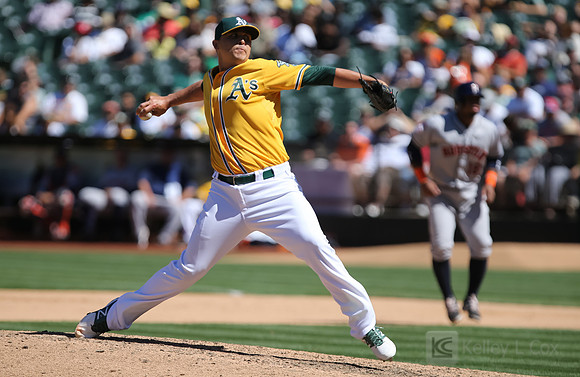 MLB: Houston Astros at Oakland Athletics