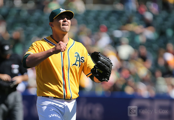 MLB: Houston Astros at Oakland Athletics