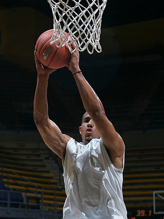 Cal Men's Basketball Practice