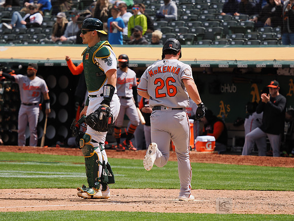 MLB: Baltimore Orioles at Oakland Athletics