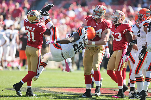 NFL: Browns at 49ers