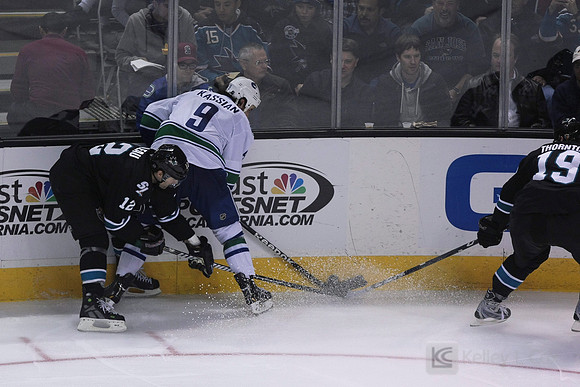 NHL: Vancouver Canucks at San Jose Sharks