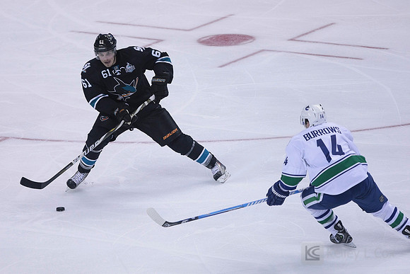 NHL: Vancouver Canucks at San Jose Sharks
