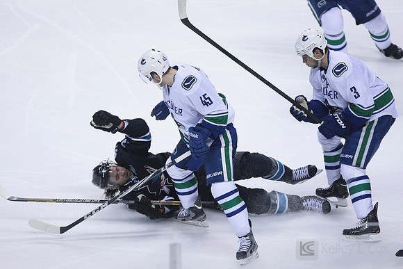 NHL: Vancouver Canucks at San Jose Sharks