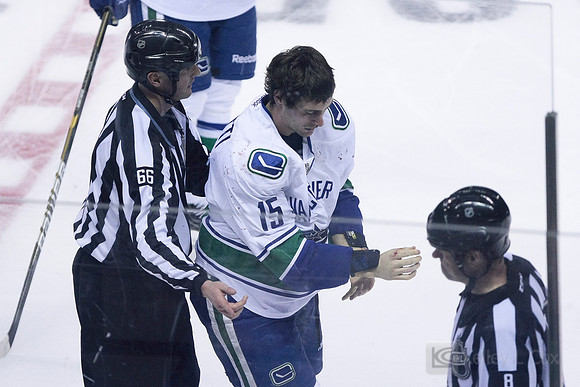 NHL: Vancouver Canucks at San Jose Sharks