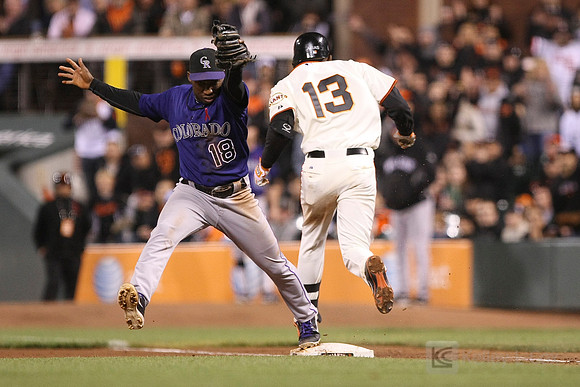 MLB: Colorado Rockies at San Francisco Giants