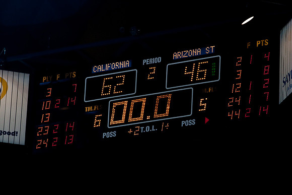 Cal Men's Basketball vs ASU