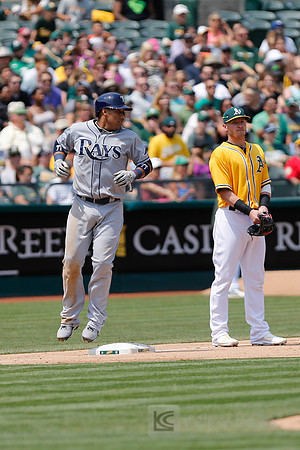 MLB: Tampa Bay Rays at Oakland Athletics