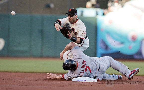 Holliday scoots into Scutaro