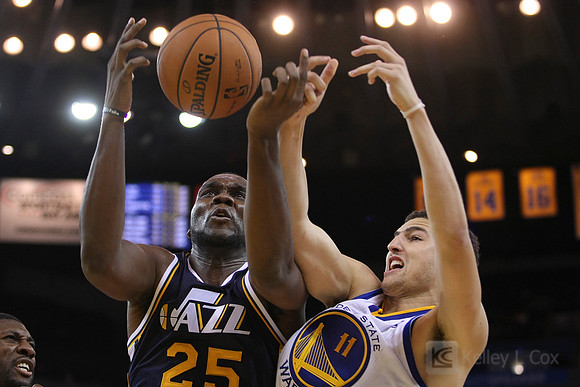 NBA: Preseason-Utah Jazz at Golden State Warriors