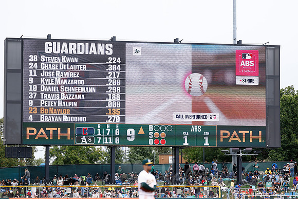 Cleveland Guardians v Athletics