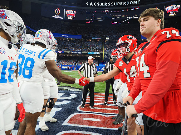 Sugar Bowl Football: Ole Miss Rebels vs Georgia Bulldogs