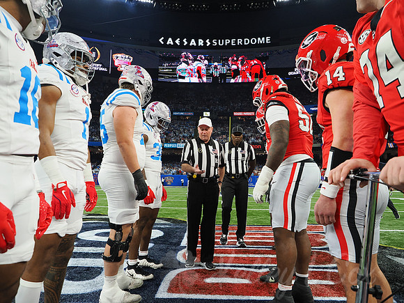 Sugar Bowl Football: Ole Miss Rebels vs Georgia Bulldogs