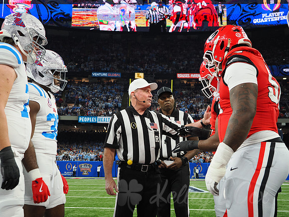 Sugar Bowl Football: Ole Miss Rebels vs Georgia Bulldogs