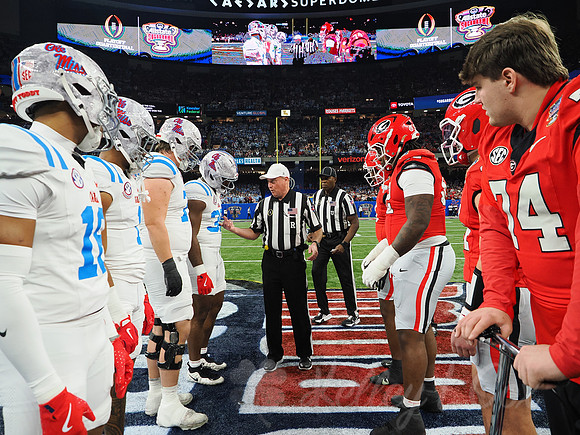 Sugar Bowl Football: Ole Miss Rebels vs Georgia Bulldogs